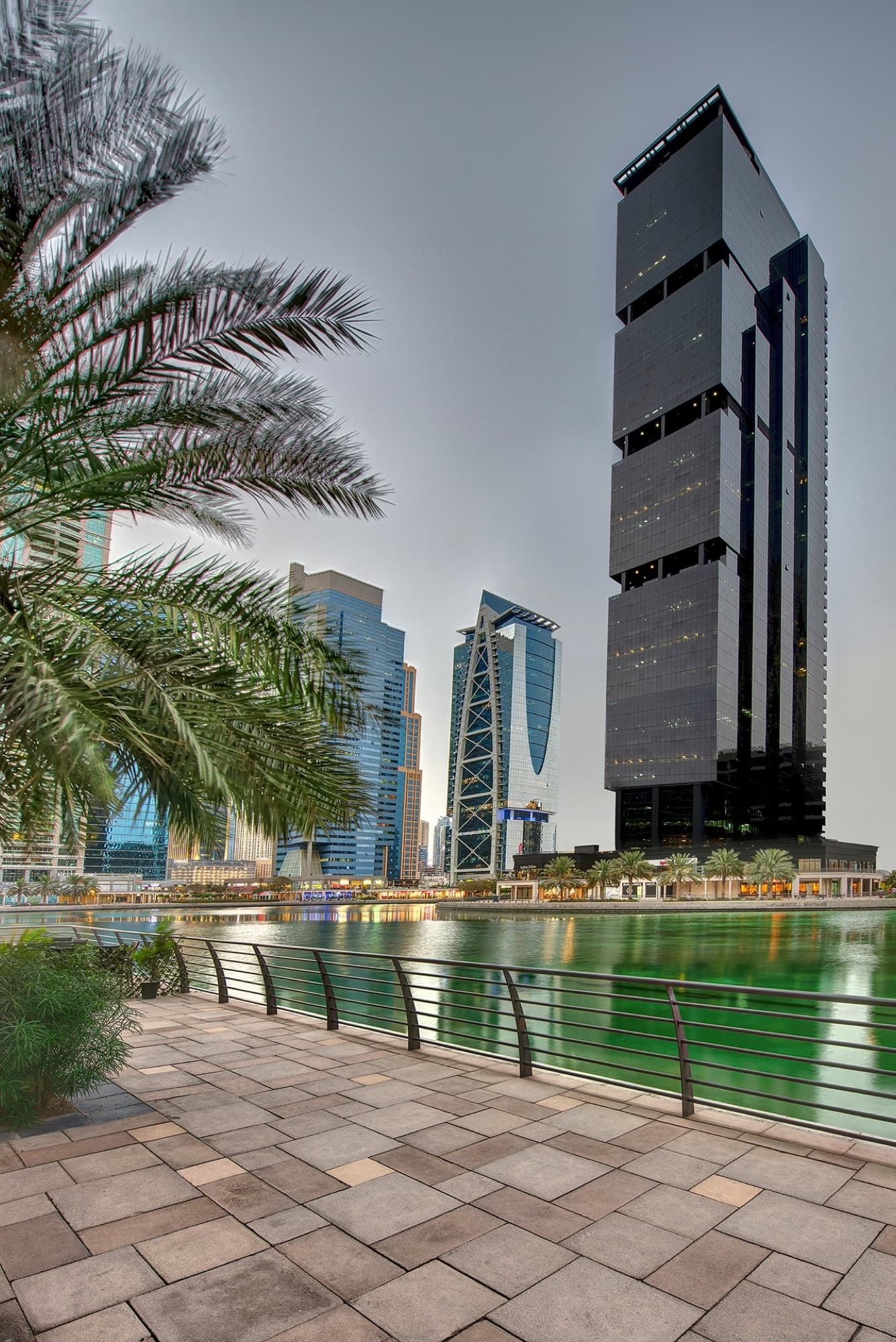 Elchai HQ tower in Jumeirah Lake Towers, Dubai