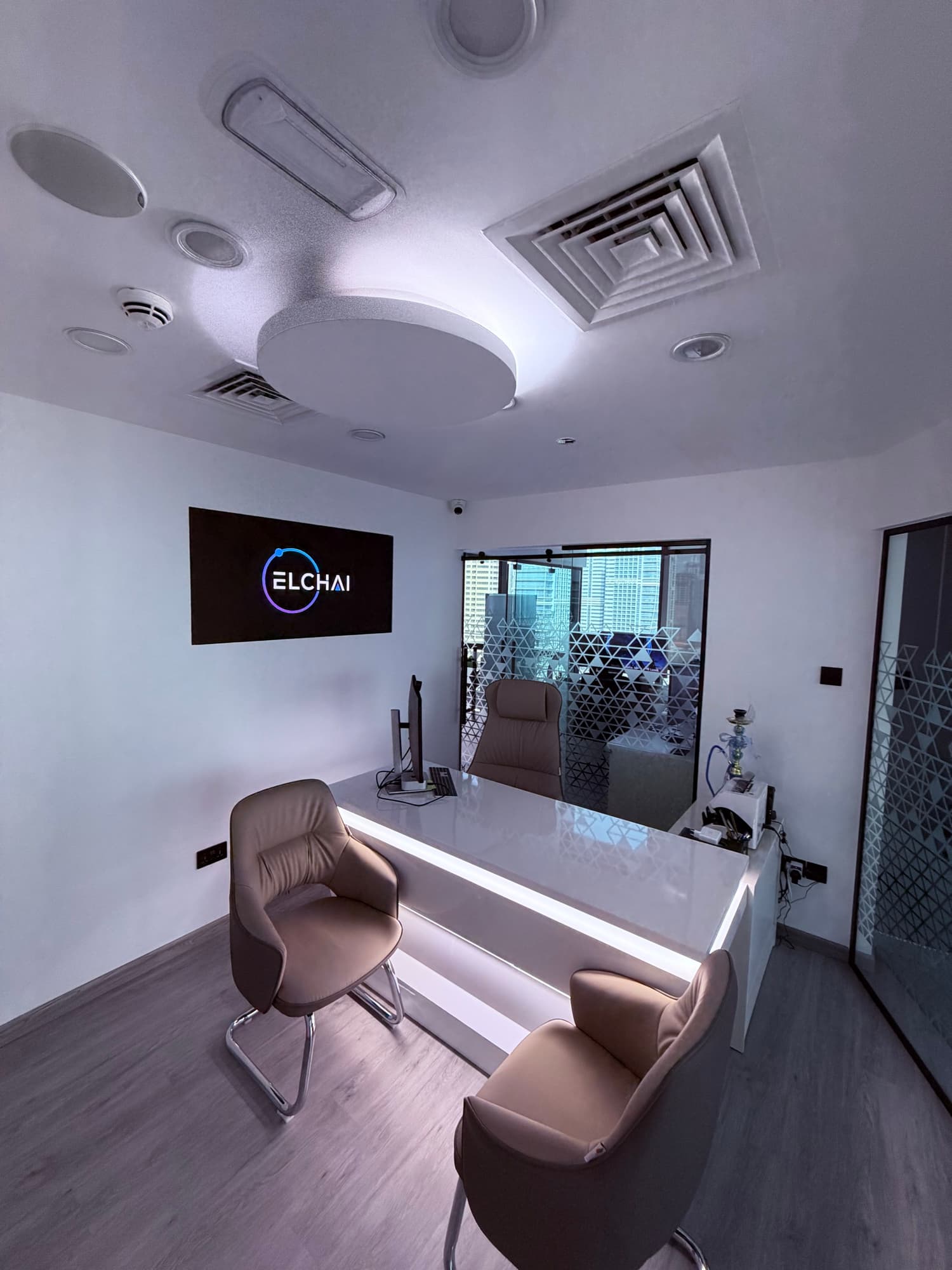 Elchai office workspace