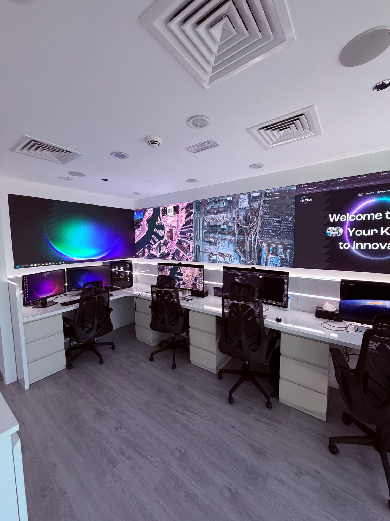 Elchai office workspace