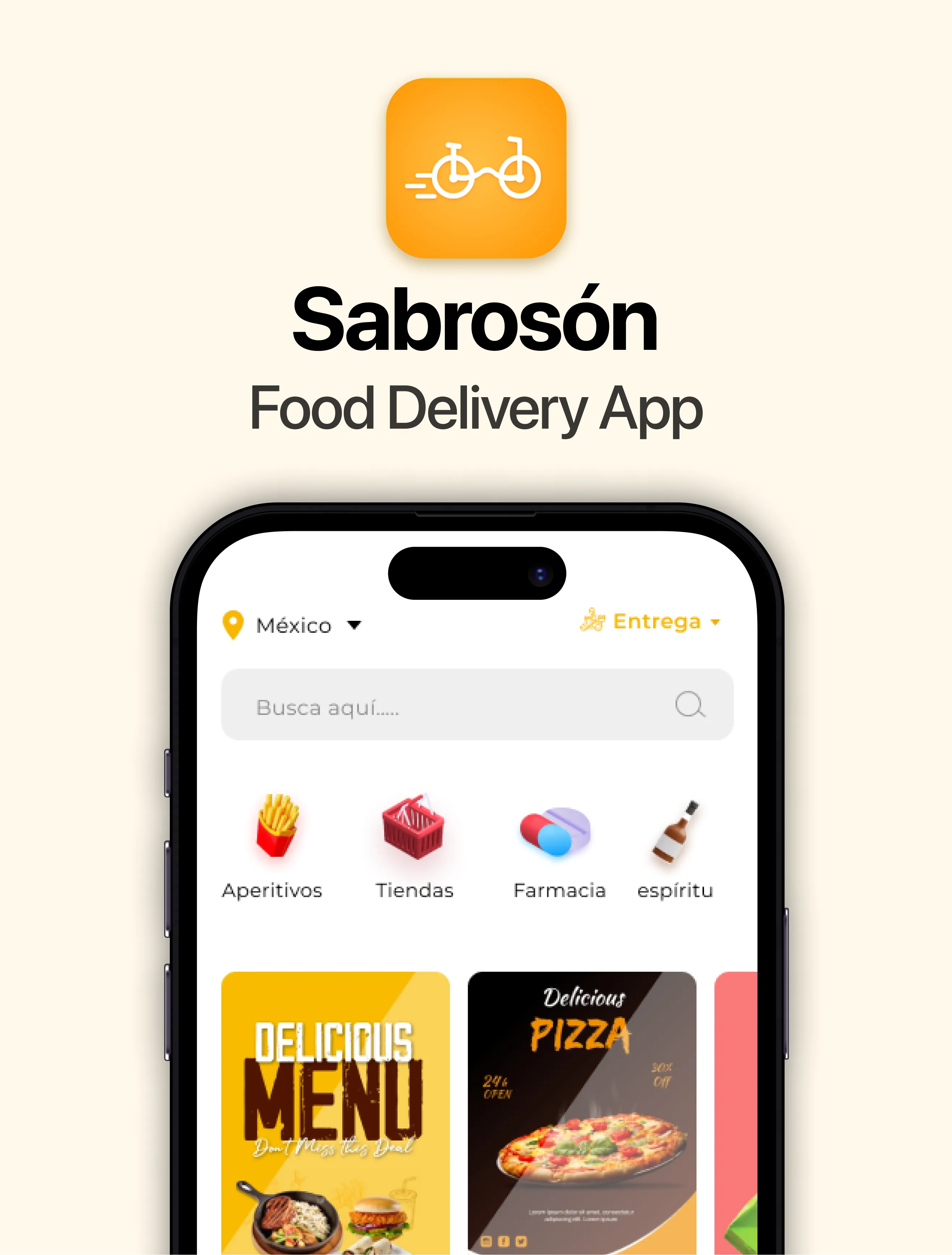 Sabrosón — Food Delivery App