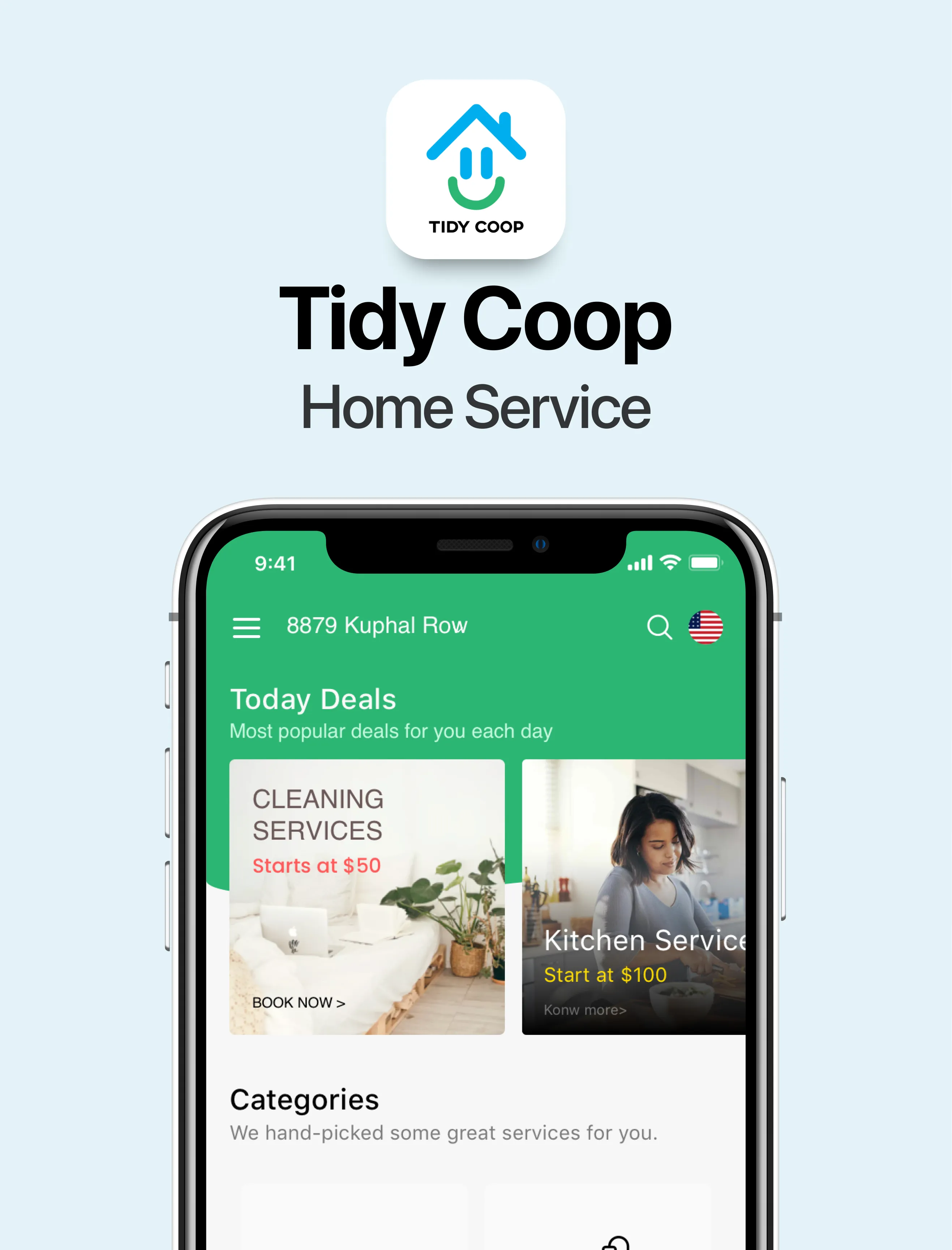 Tidy Coop — Home Service