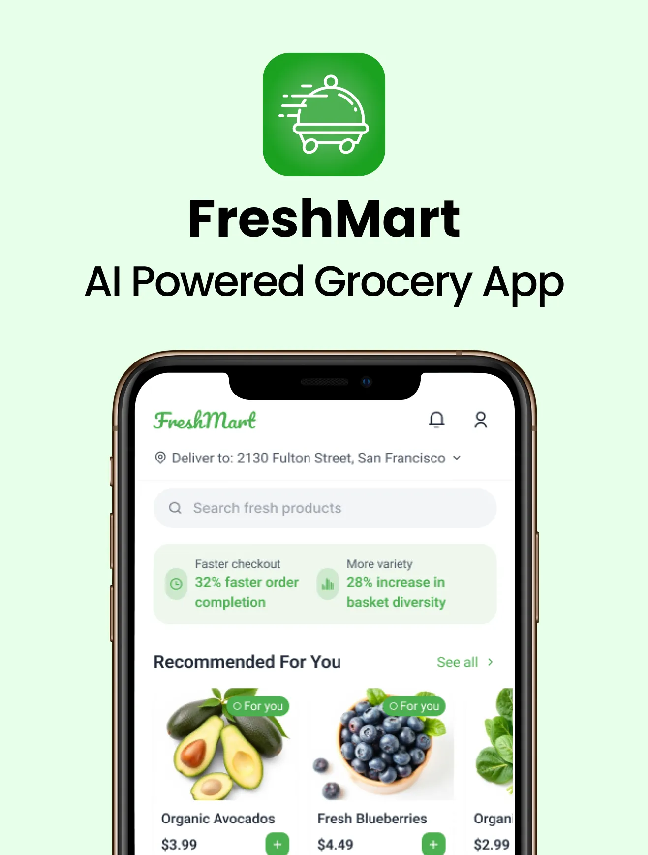 FreshMart — AI Powered Delivery App