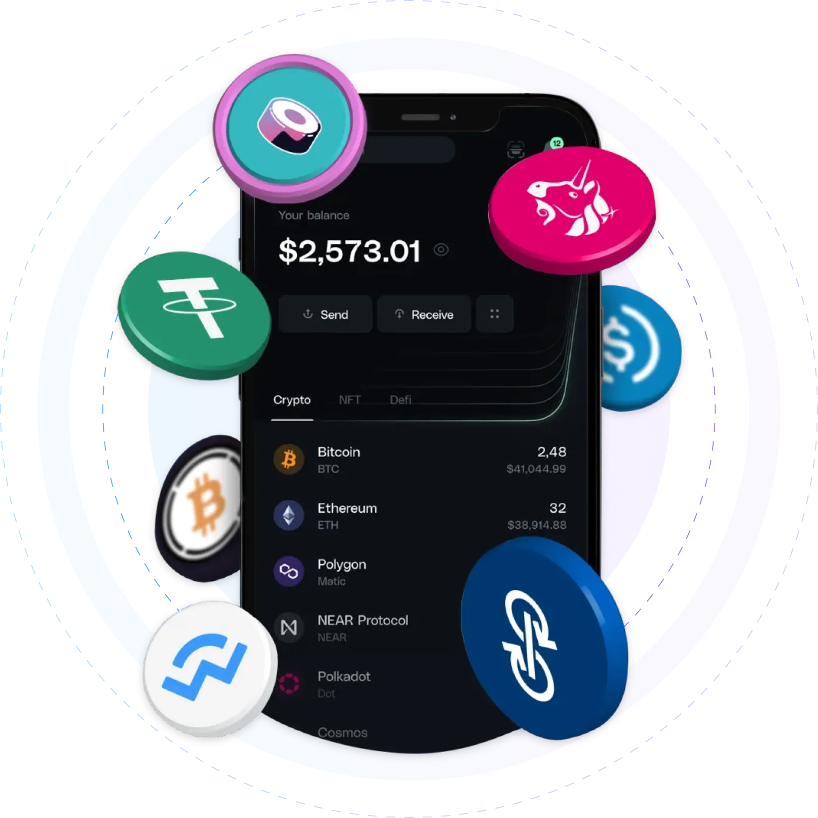 Cryptocurrency wallet app development