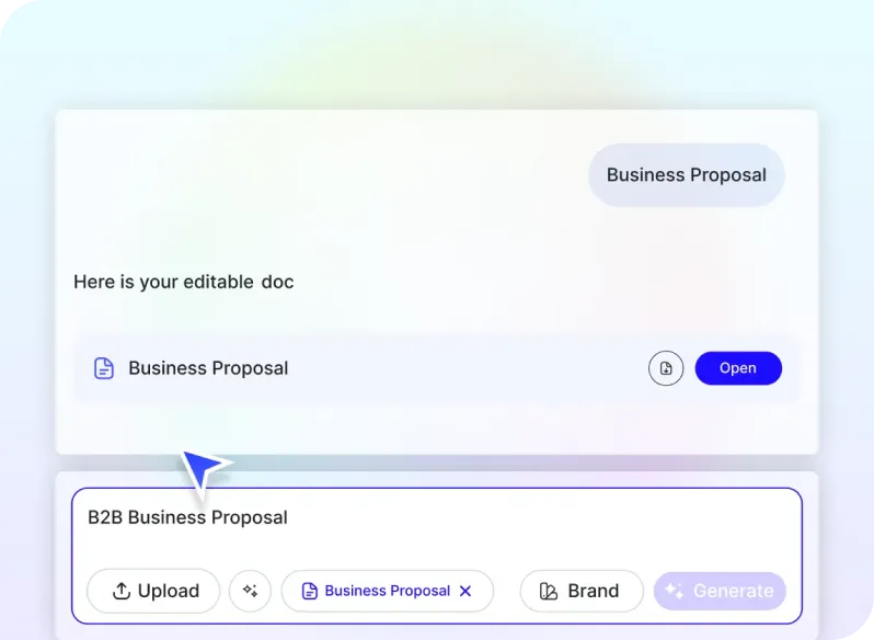 Proposal Generation Automation