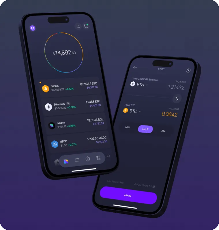 blockchain wallet app